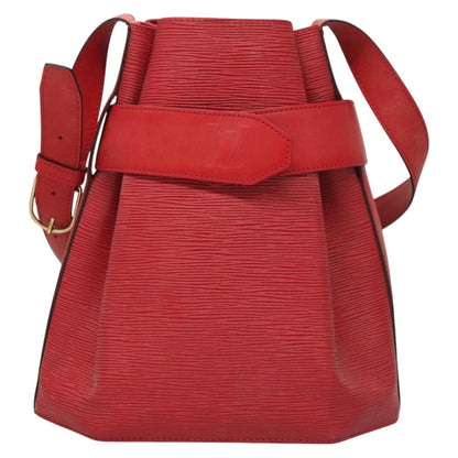 Louis Vuitton Vintage Sac d'Epaule Handbag Epi Leather, RED, LEATHER, Handbag