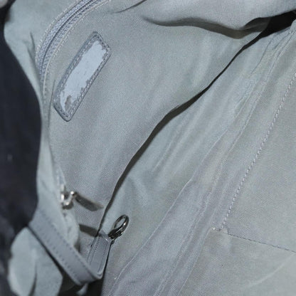 Chanel Tweed on Stitch Zip Tote Quilted Nylon, BLACK, NYLON, Shoulder bag