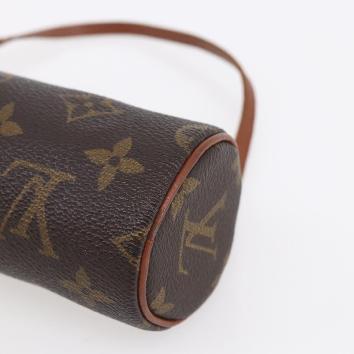 Louis Vuitton Papillon Pochette Monogram Canvas, BROWN, CANVAS, Clutche & pouche