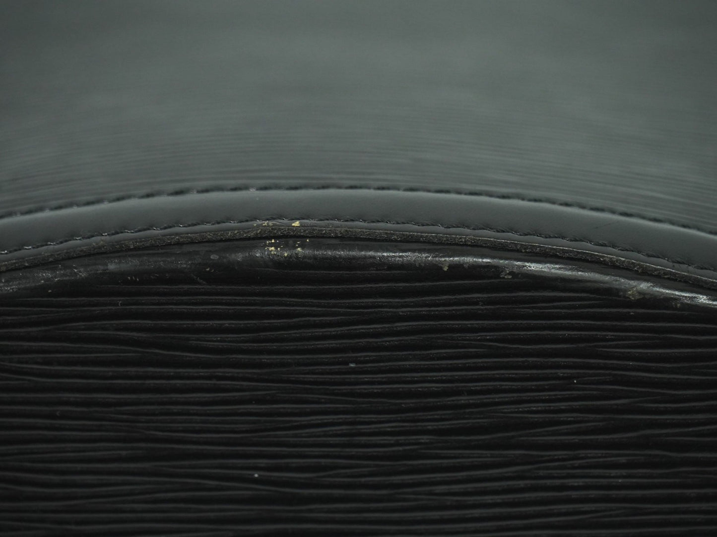 Louis Vuitton Saint Jacques Handbag Epi Leather, BLACK, LEATHER, Tote bag