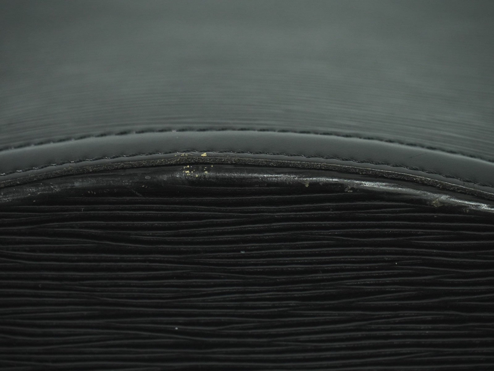 Louis Vuitton Saint Jacques Handbag Epi Leather, BLACK, LEATHER, Tote bag