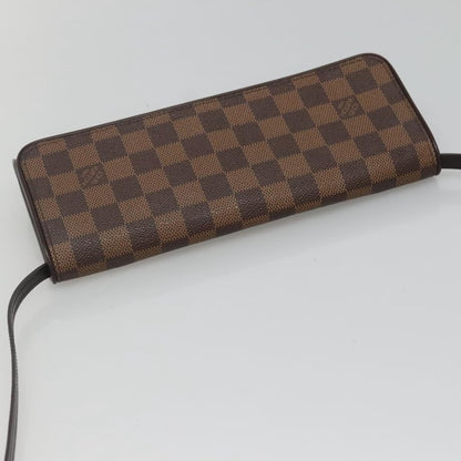 Louis Vuitton Twin Handbag Damier, BROWN, CANVAS, Handbag