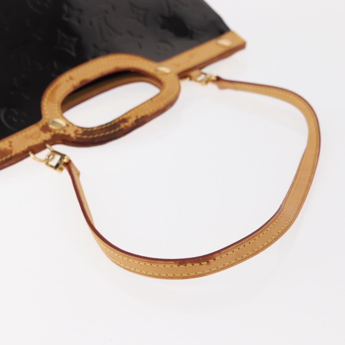 Louis Vuitton Roxbury Drive Handbag Monogram Vernis, BURGUNDY, PATENT_LEATHER, Handbag