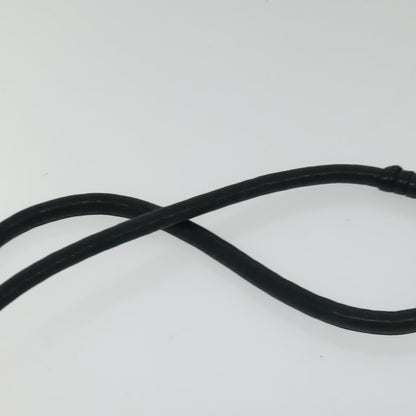 Chanel Vintage Vertical CC Flap Bag Leather, BLACK, LEATHER, Shoulder bag