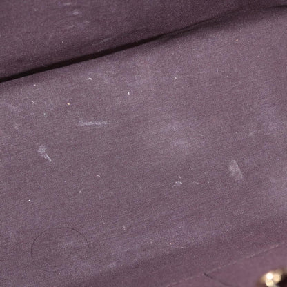 Louis Vuitton Wilshire Handbag Monogram Vernis, PURPLE, PATENT_LEATHER, Handbag