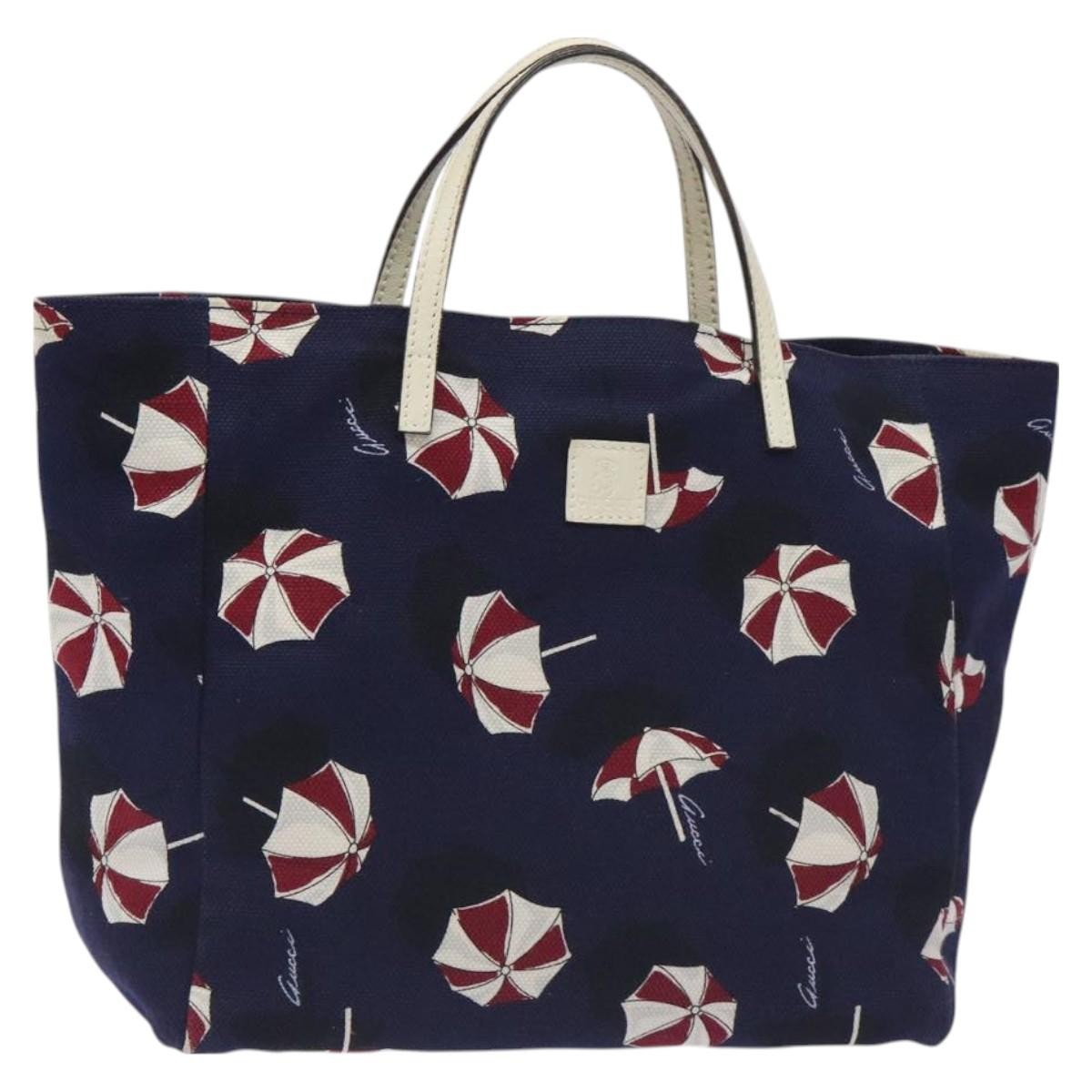 Gucci Open Tote (Outlet) Umbrella Canvas, PURPLE, CANVAS, Tote bag