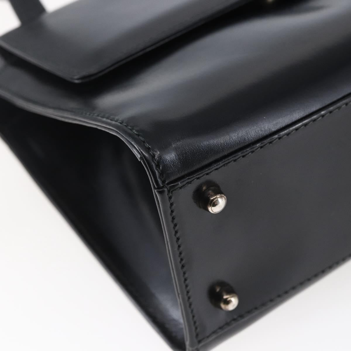 Gucci Vintage Square G Camera Shoulder Bag Leather, BLACK, LEATHER, Shoulder bag