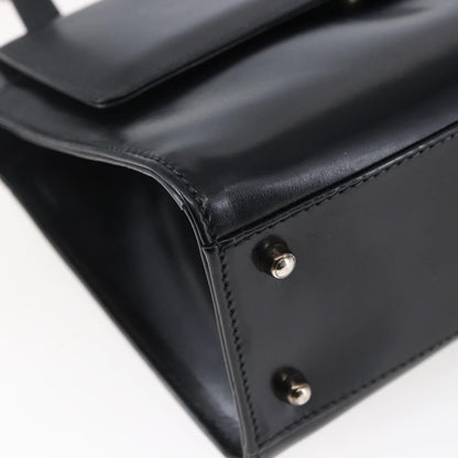 Gucci Vintage Square G Camera Shoulder Bag Leather, BLACK, LEATHER, Shoulder bag