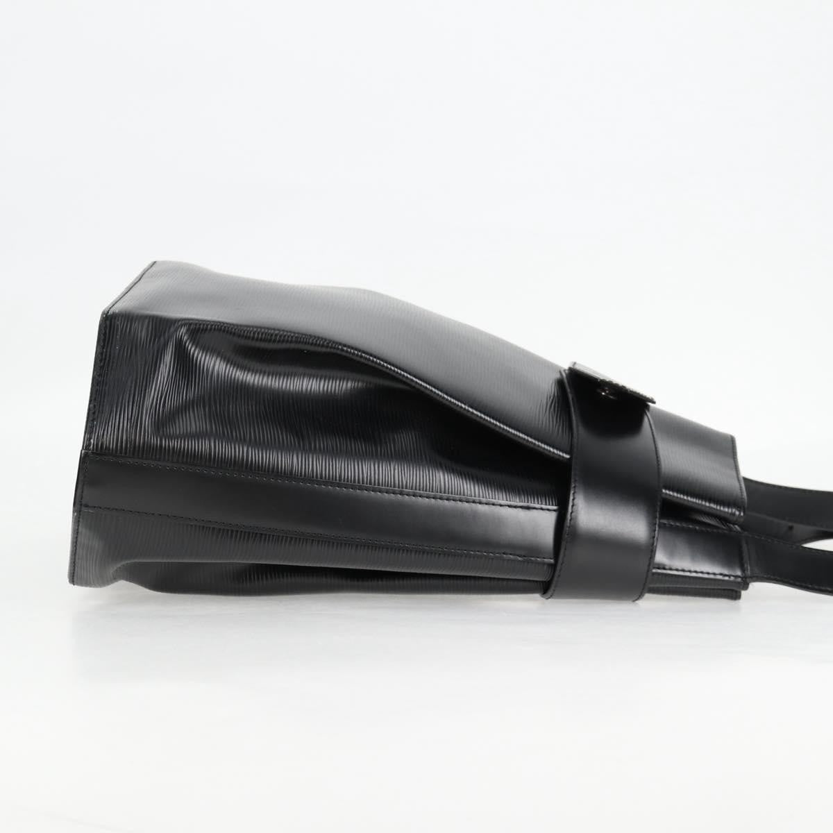 Louis Vuitton Vintage Sac d'Epaule Handbag Epi Leather, BLACK, LEATHER, Shoulder bag