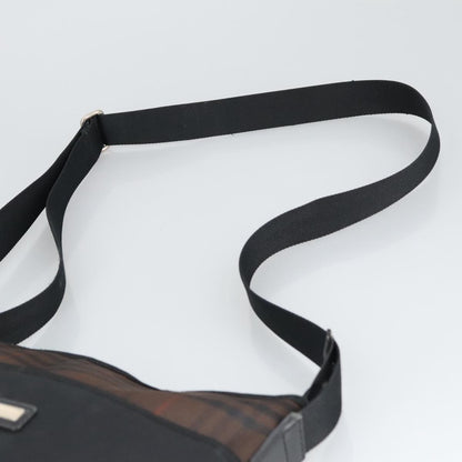 Burberry Vintage Shoulder Bag Nylon, BLACK, NYLON, Shoulder bag