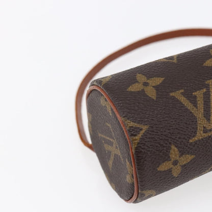 Louis Vuitton Papillon Pochette Monogram Canvas, BROWN, CANVAS, Handbag