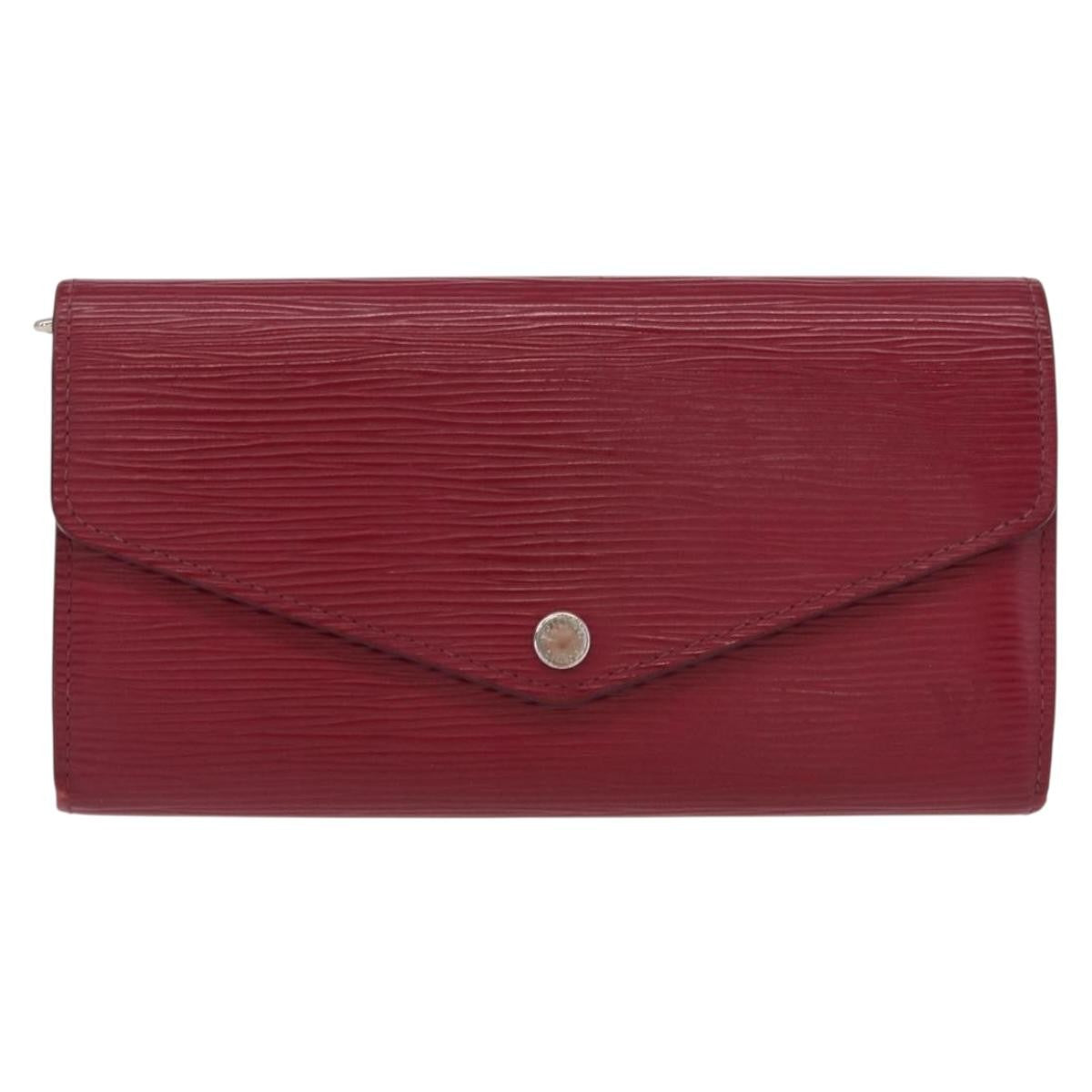 Louis Vuitton Sarah Wallet NM Epi Leather, PINK, LEATHER, Wallets