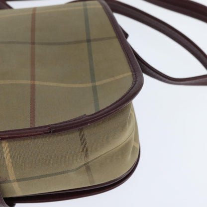 Burberry Nova check Shoulder bag Canvas, BEIGE, CANVAS, Shoulder bag