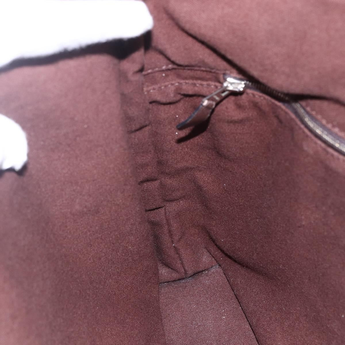 Hermes Troca Horizontal Tote Canvas, BROWN, CANVAS, Tote bag