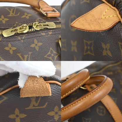 Louis Vuitton Keepall Bag Monogram Canvas, Brown, Canvas, Travel Bag