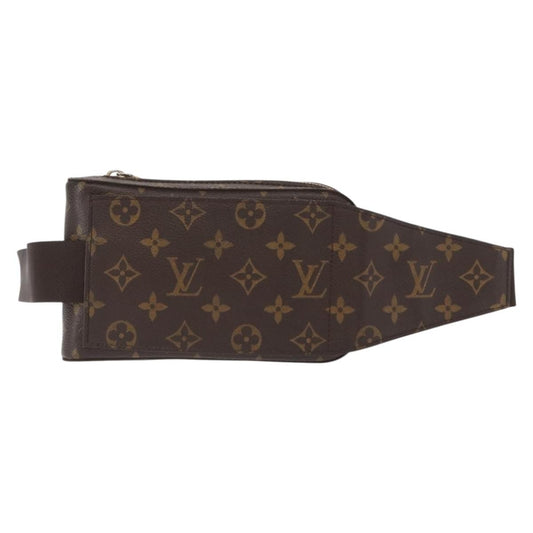 Louis Vuitton Geronimos Waist Bag Monogram Canvas, Brown, Canvas, Shoulder Bag