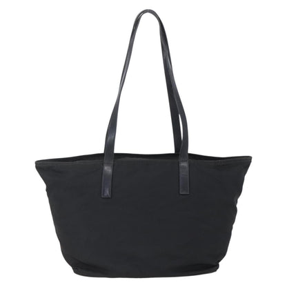 Prada Vintage Zip Tote Tessuto, BLACK, NYLON, Tote bag