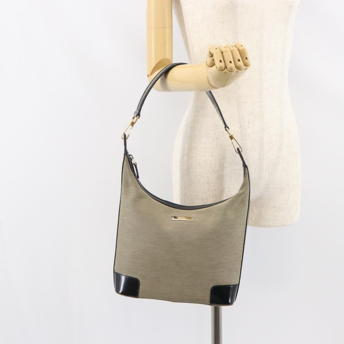 Gucci Zip Hobo Canvas, BEIGE, CANVAS, Shoulder bag