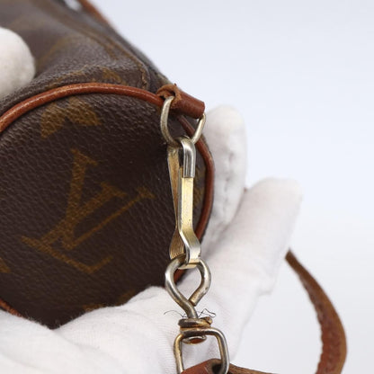 Louis Vuitton Papillon Pochette Monogram Canvas, BROWN, CANVAS, Clutche & pouche