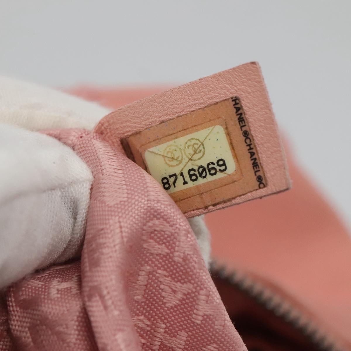 Chanel Chocolate Bar CC Bowler Bag Caviar skin, PINK, LEATHER, Handbag