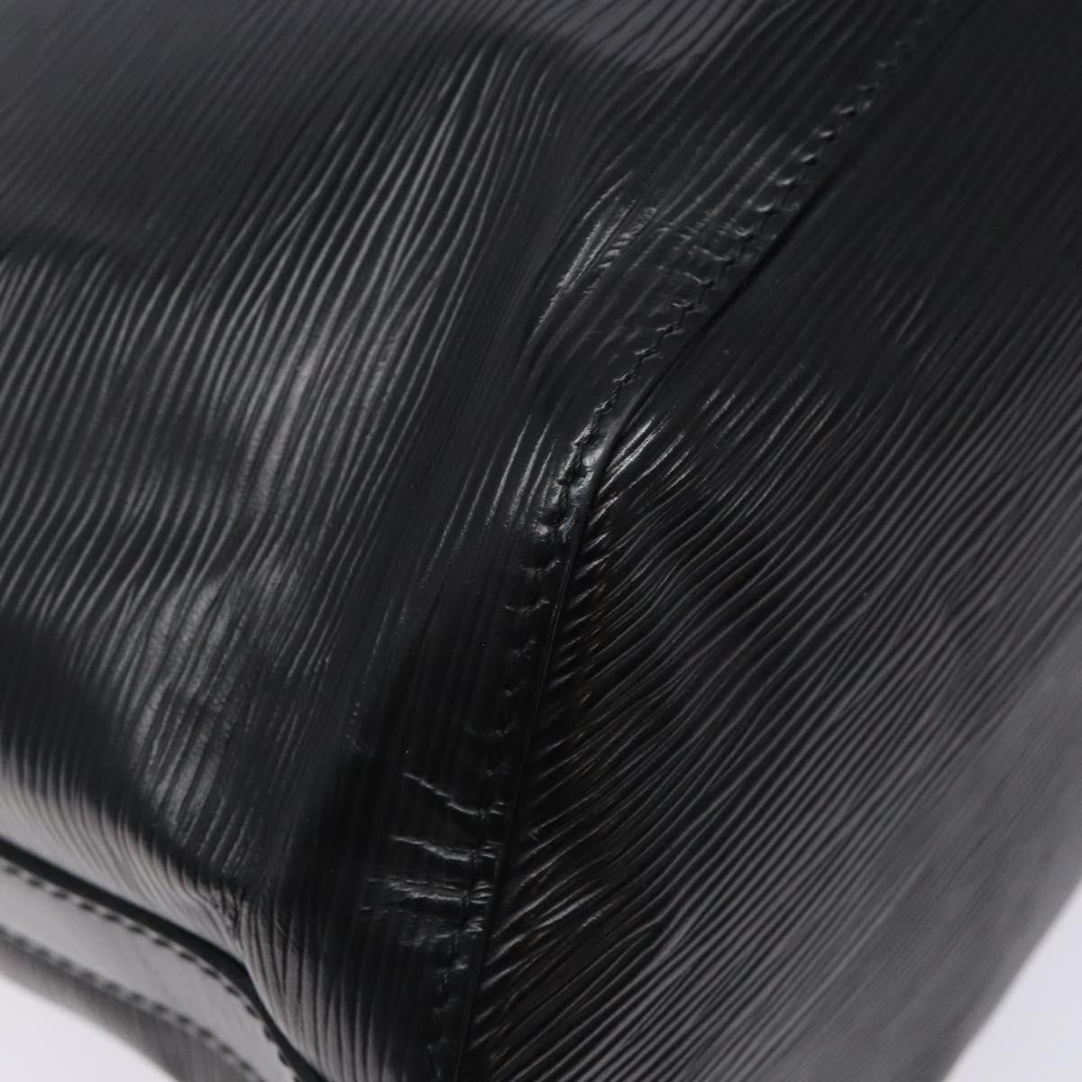 Louis Vuitton Vintage Sac d'Epaule Handbag Epi Leather, BLACK, LEATHER, Handbag