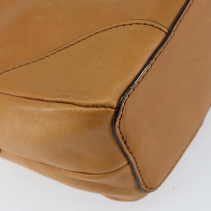 Chloe Vintage handbag Leather, BROWN, LEATHER, Shoulder bag