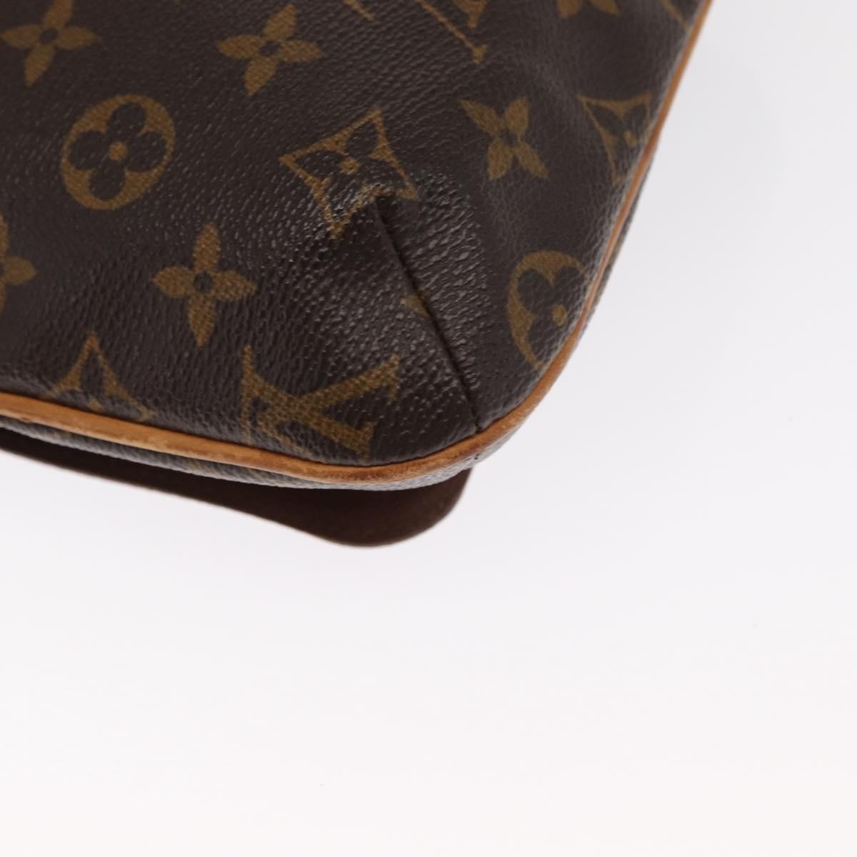 Louis Vuitton Musette Salsa Handbag Monogram Canvas, BROWN, CANVAS, Shoulder bag