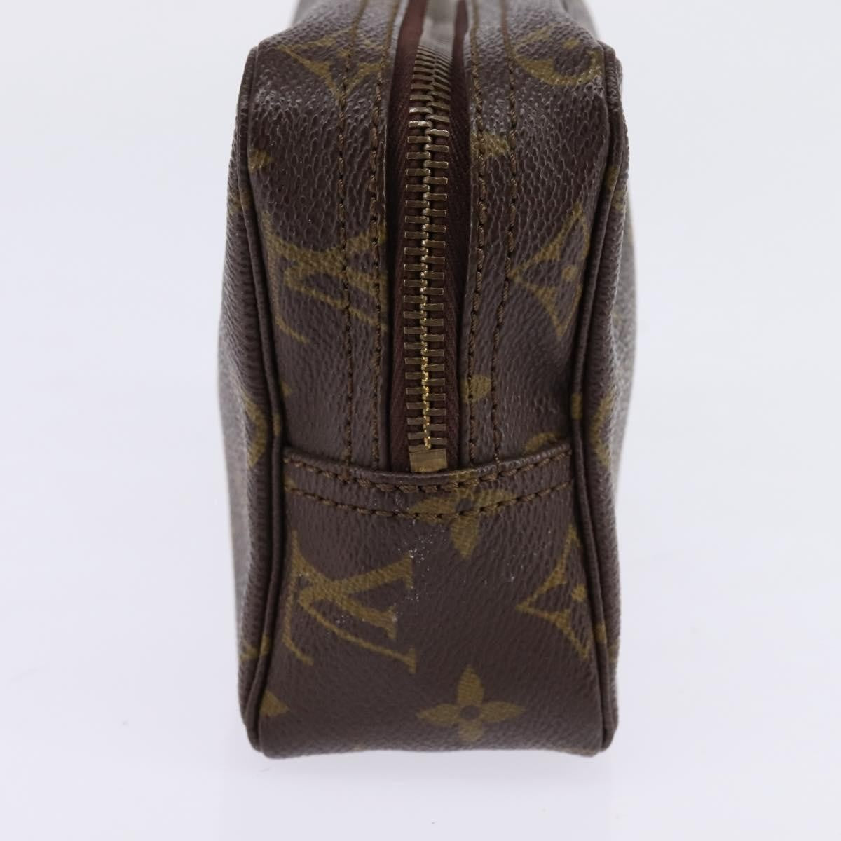 Louis Vuitton Trousse Toiletry Pouch Monogram Canvas, BROWN, CANVAS, Toiletry Case
