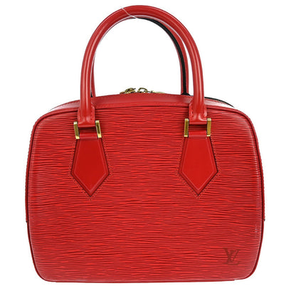 Louis Vuitton Sablons Handbag Epi Leather, RED, LEATHER, Handbag