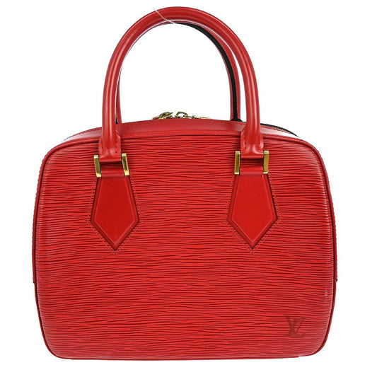 Louis Vuitton Sablons Handbag Epi Leather, RED, LEATHER, Handbag