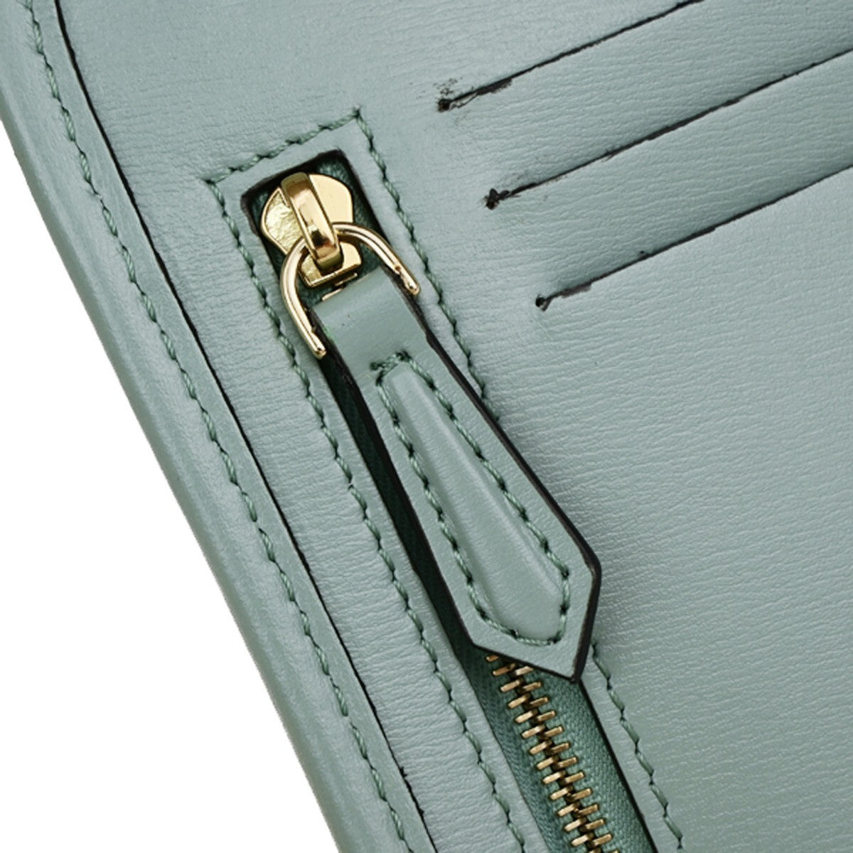 Fendi Smartphone Case leather, GREEN, LEATHER, Tech accessory