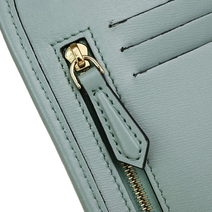 Fendi Smartphone Case leather, GREEN, LEATHER, Tech accessory