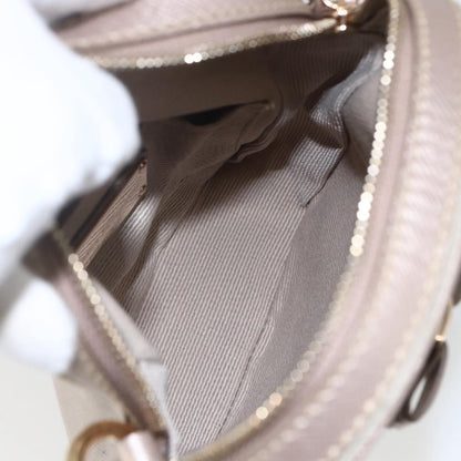 Salvatore Ferragamo Vala Shoulder Bag Nylon, BEIGE, NYLON, Shoulder bag