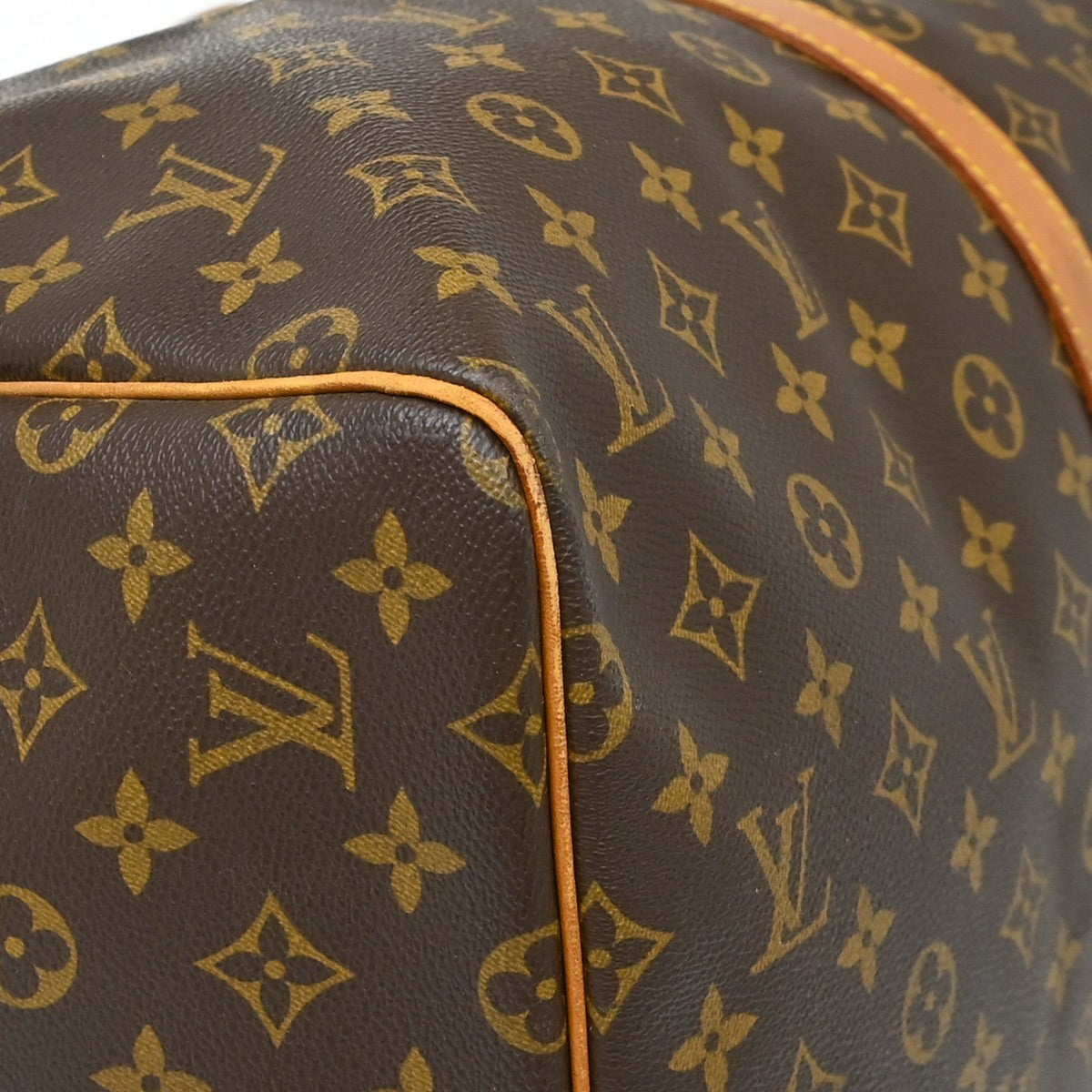Louis Vuitton Keepall Bag Monogram Canvas, Brown, Canvas, Travel Bag
