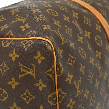 Louis Vuitton Keepall Bag Monogram Canvas, Brown, Canvas, Travel Bag