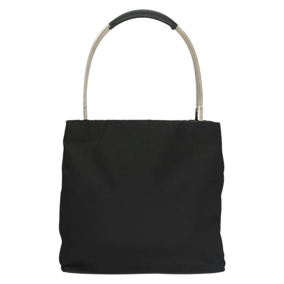 Prada Vintage Handbag Tessuto, BLACK, NYLON, Handbag