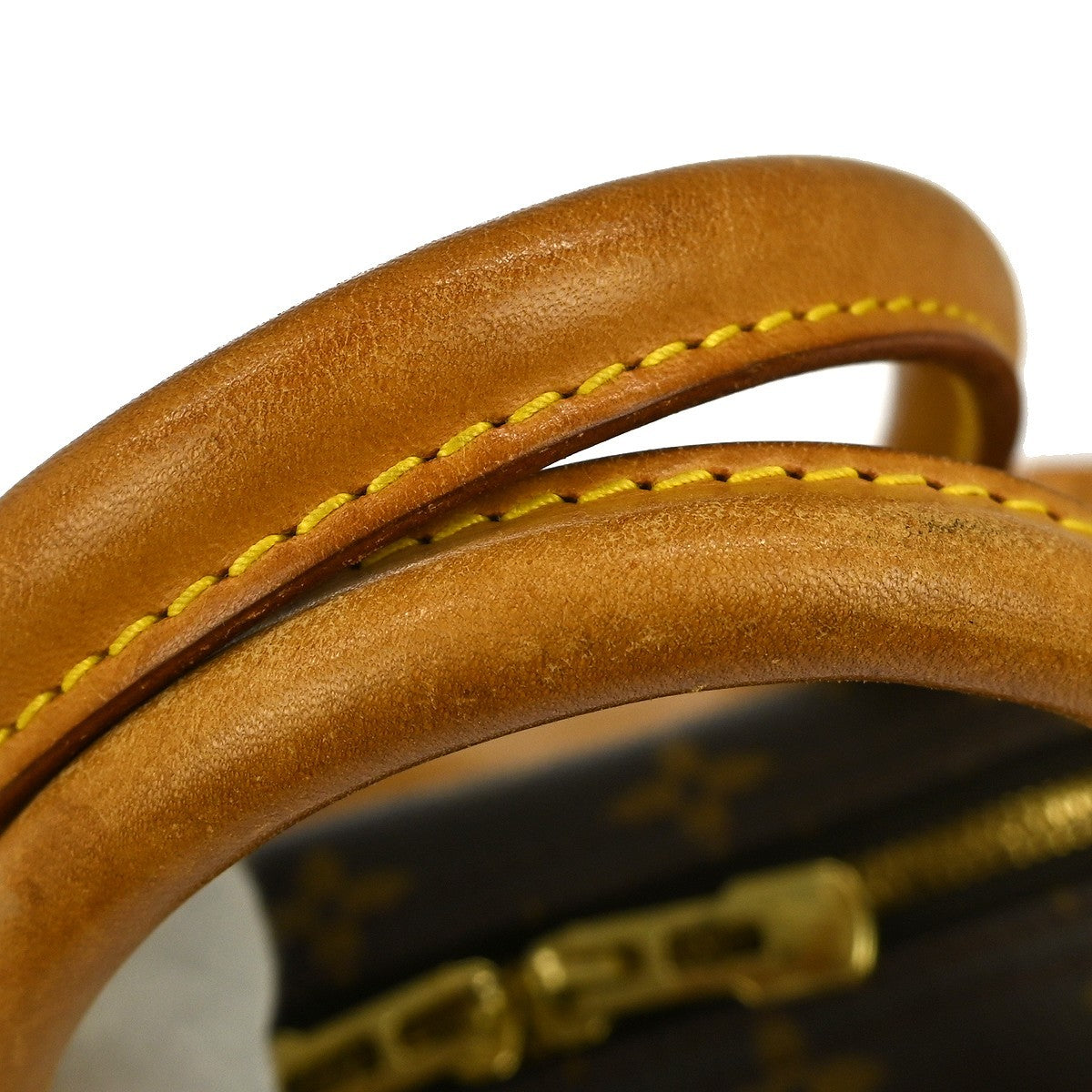 Louis Vuitton Deauville Handbag Monogram Canvas, BROWN, CANVAS, Handbag