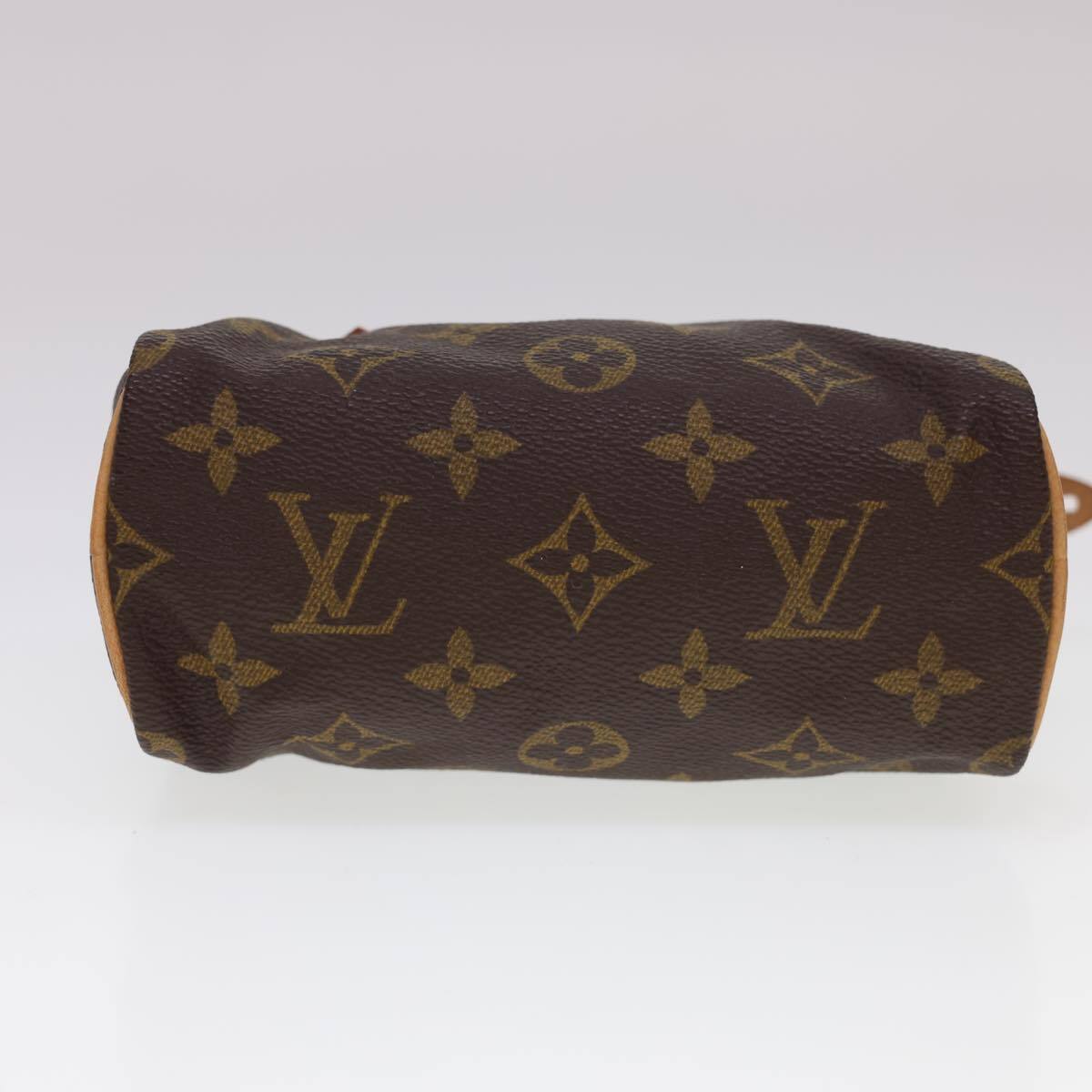Louis Vuitton Speedy Mini HL Handbag Monogram Canvas, BROWN, CANVAS, Handbag