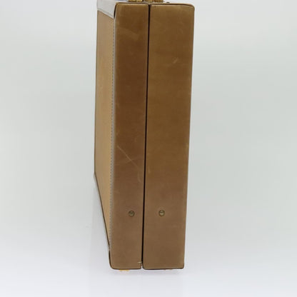 Loewe Anagram Business Leather, BEIGE, LEATHER, Briefcase