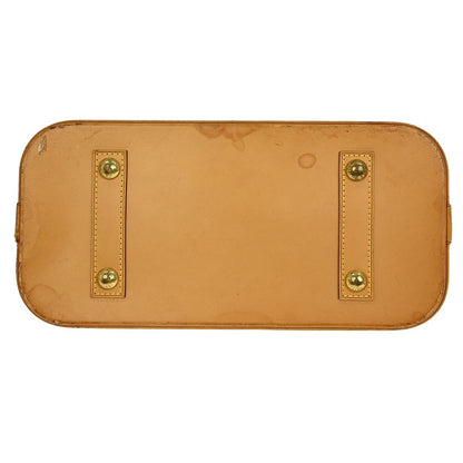 Louis Vuitton Alma Handbag Monogram Canvas, BROWN, CANVAS, Handbag