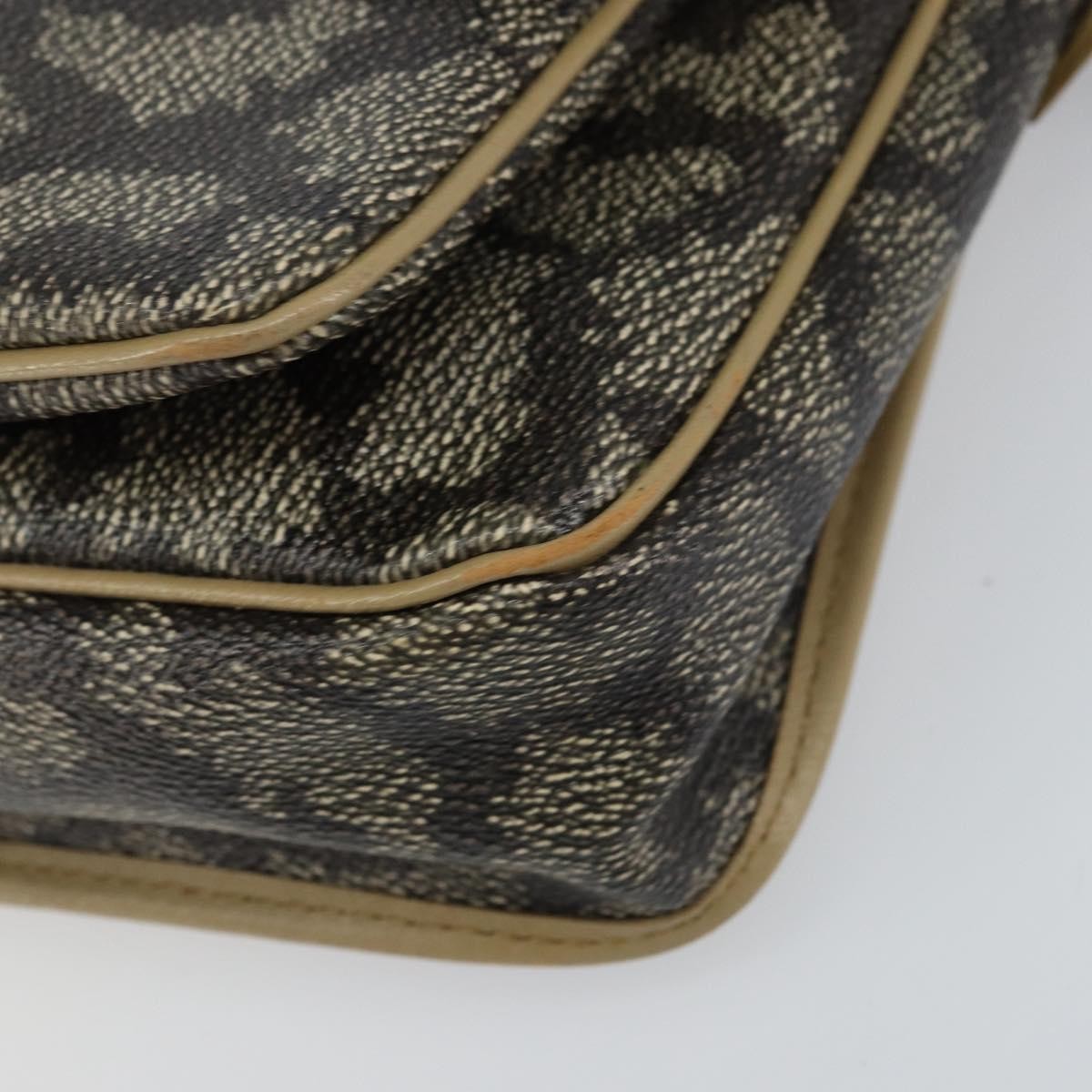 Saint Laurent Vintage Shoulder Bag PVC Leather, BEIGE, PVC, Shoulder bag