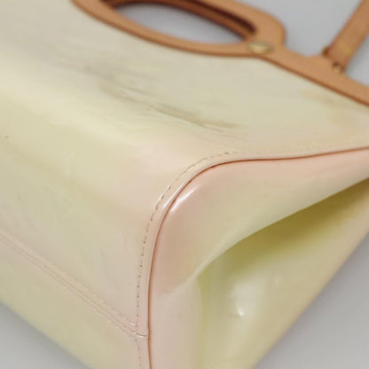 Louis Vuitton Roxbury Drive Handbag Monogram Vernis, BEIGE, PATENT_LEATHER, Handbag