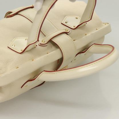 Louis Vuitton Suhali L'Ingenieux Handbag Leather, WHITE, LEATHER, Handbag