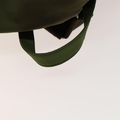 Prada Double Front Pocket Backpack Tessuto, KHAKI, NYLON, Backpack