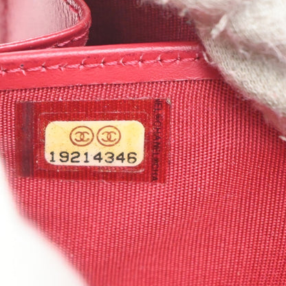 Chanel Timeless CC Zipped Organizer Wallet Leather, RED, LEATHER, Wallets