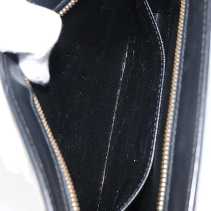 Louis Vuitton Pochette Homme Epi Leather, BLACK, LEATHER, Clutche & pouche