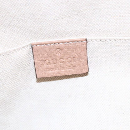 Gucci Vintage Bamboo Backpack Leather, BEIGE, LEATHER, Backpack