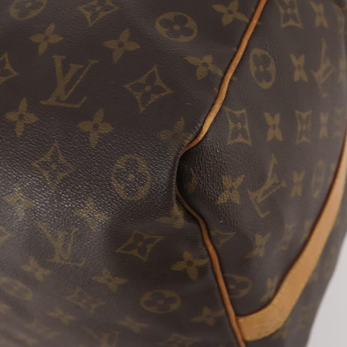 Louis Vuitton Keepall Bandouliere Bag Monogram Canvas, Brown, Canvas, Travel Bag