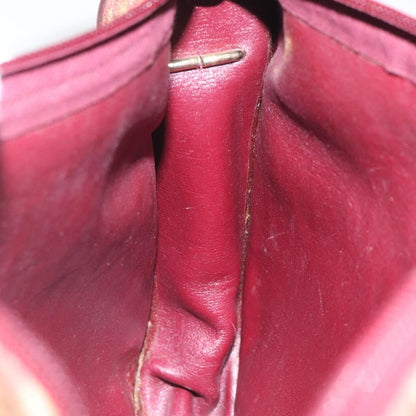 Christian Dior Vintage Trotter Shoulder Bag Canvas, RED, CANVAS, Shoulder bag