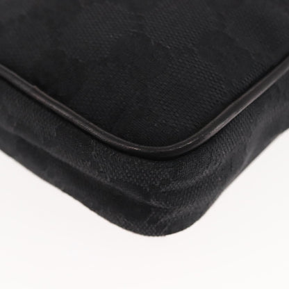 Gucci GG canvas pouch Canvas, BLACK, CANVAS, Clutche & pouche